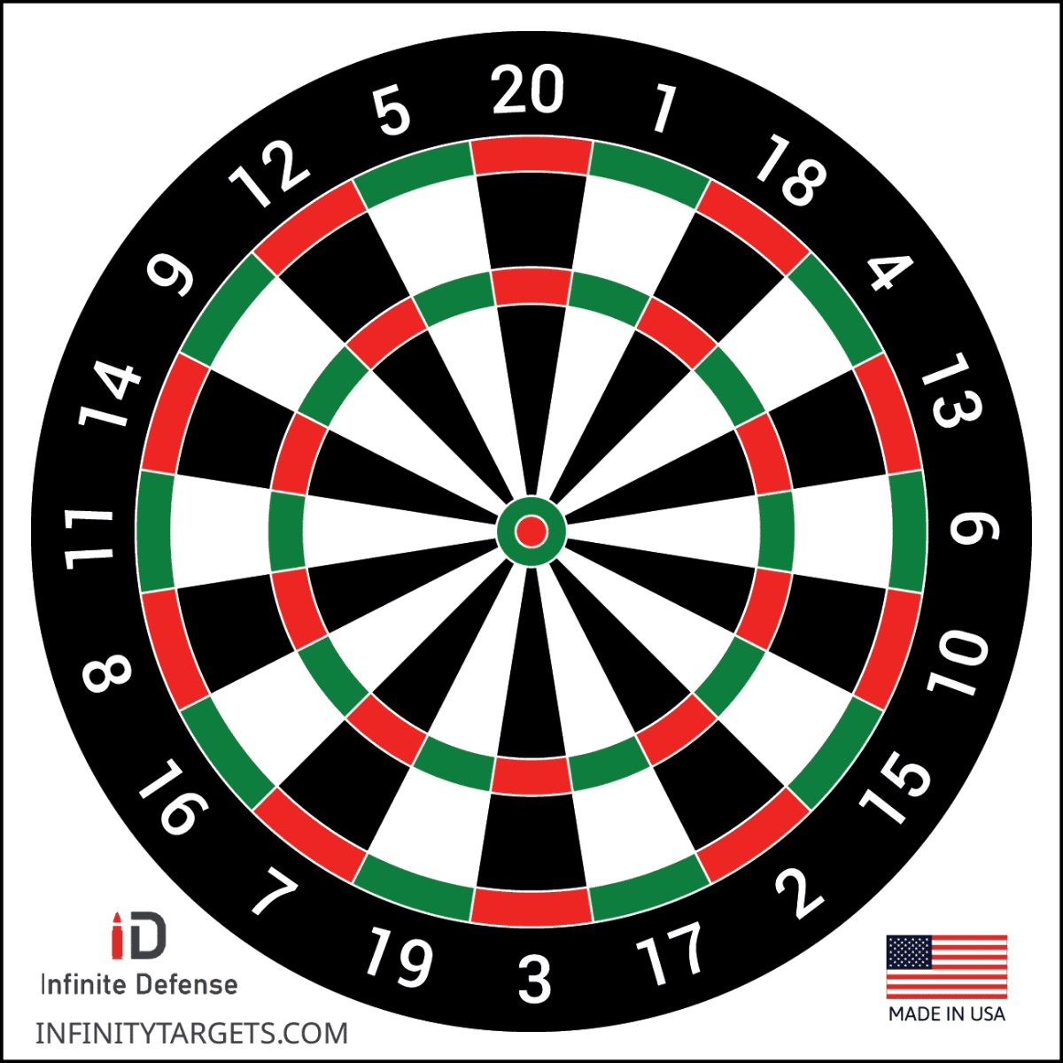 Dartboard Paper Shooting Target – Cost-Effective Precision