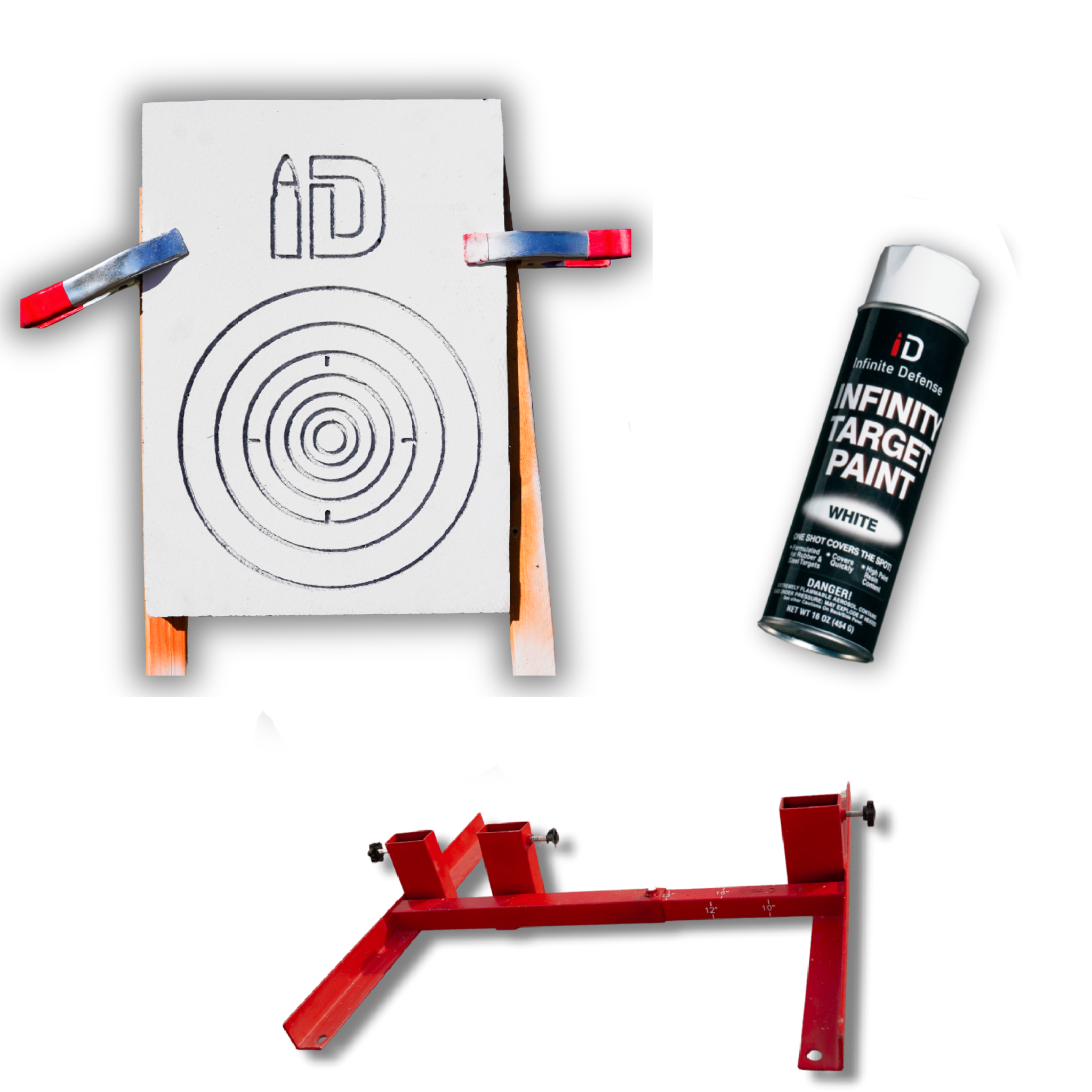 10" Bullseye Self-Healing Target