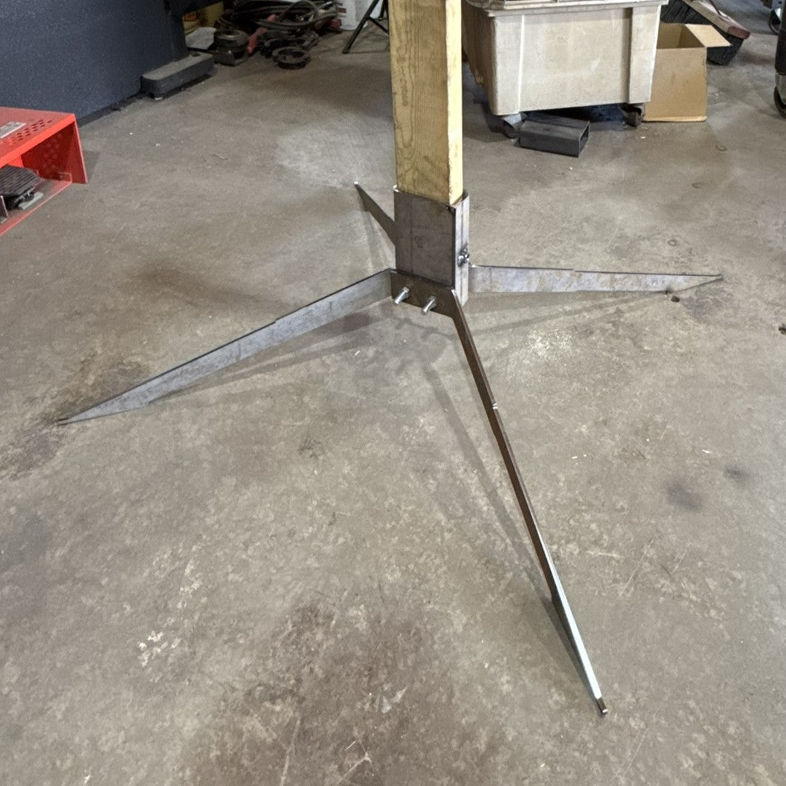 2x4 Steel Target Stand