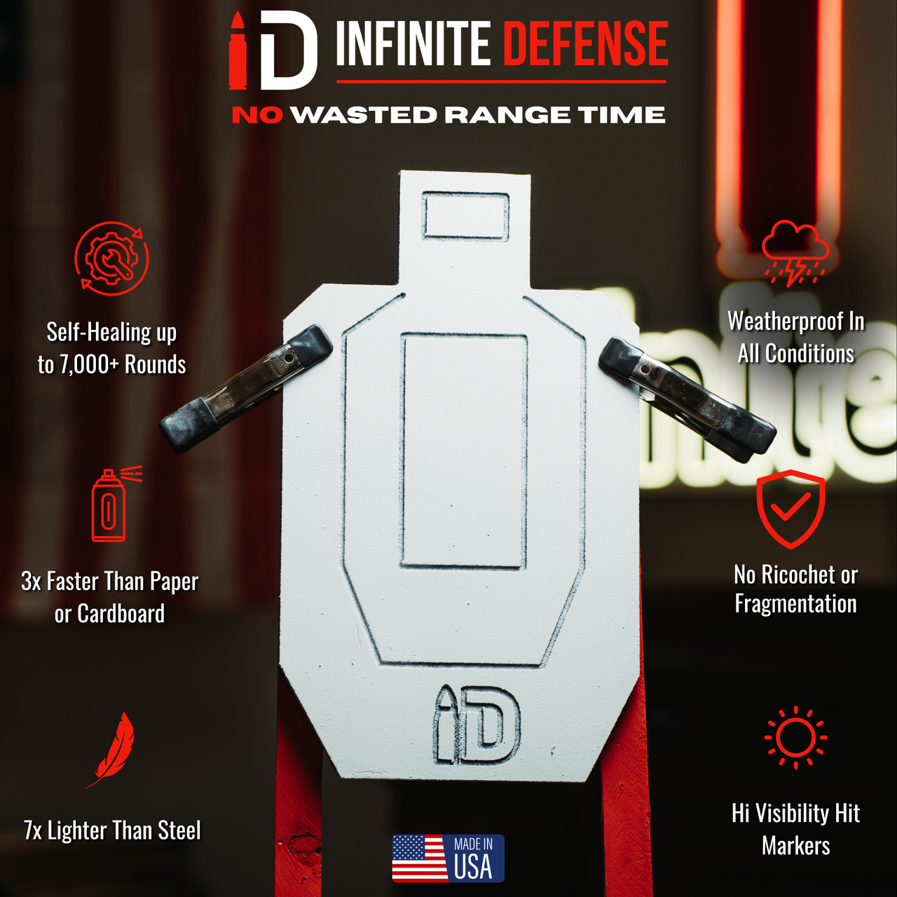2/3 IPSC Infinity Target