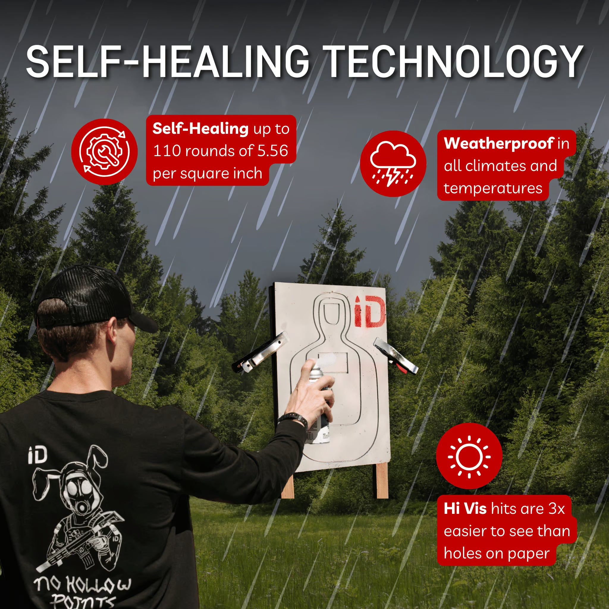 TQ-20 Infinity Target, Stand & Paint Bundle