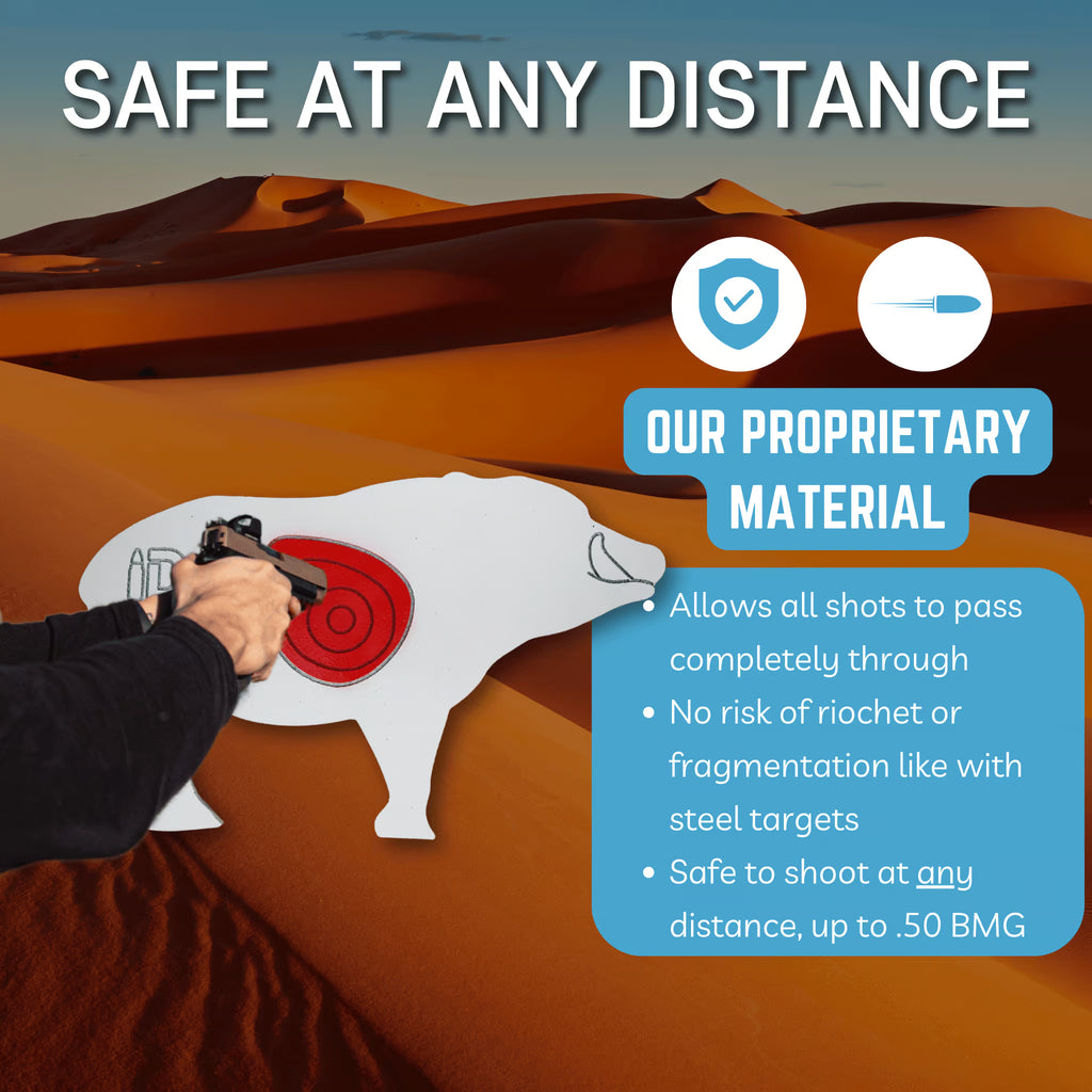 Infinity Hog Target Silhouette