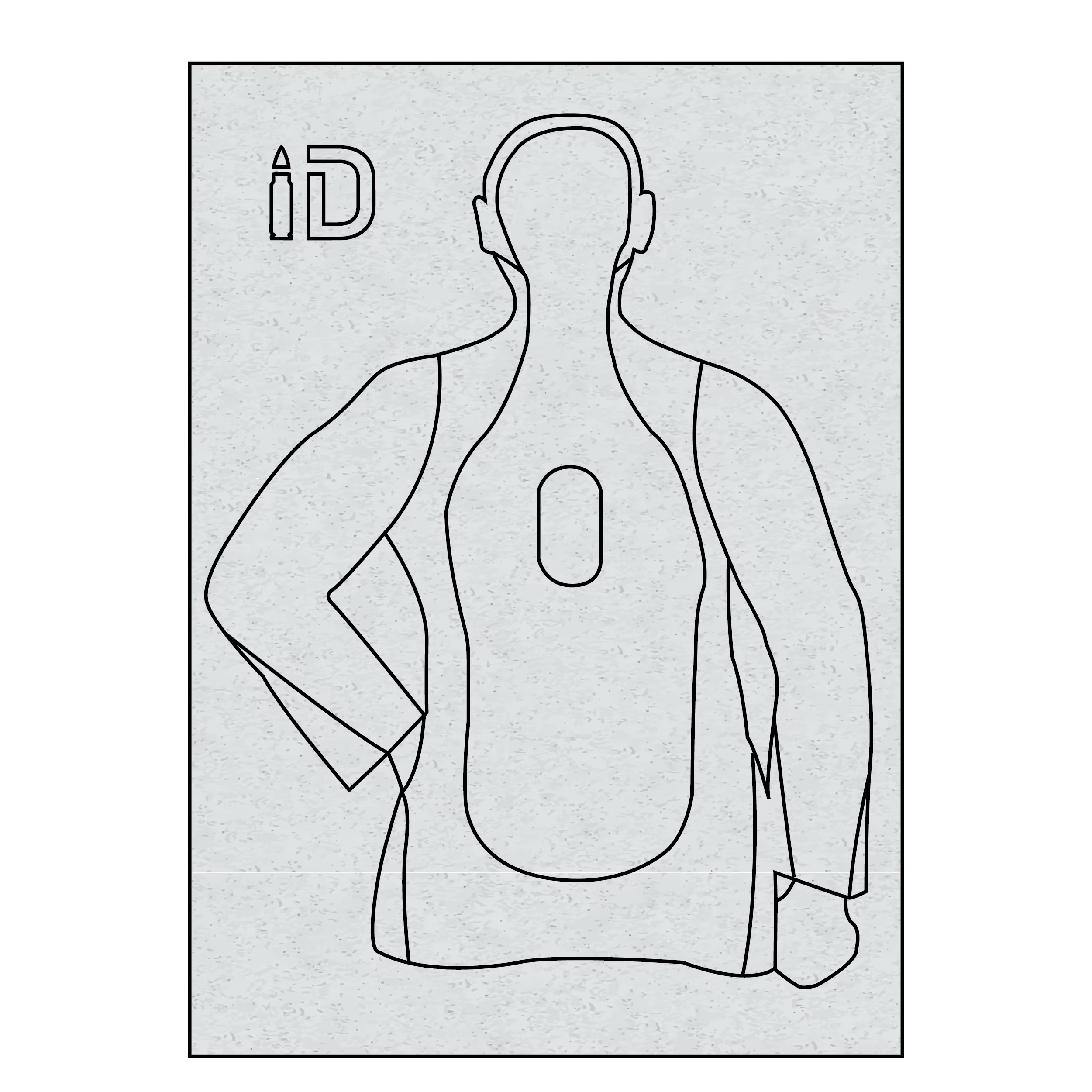 Self-Healing B21-E Training Target