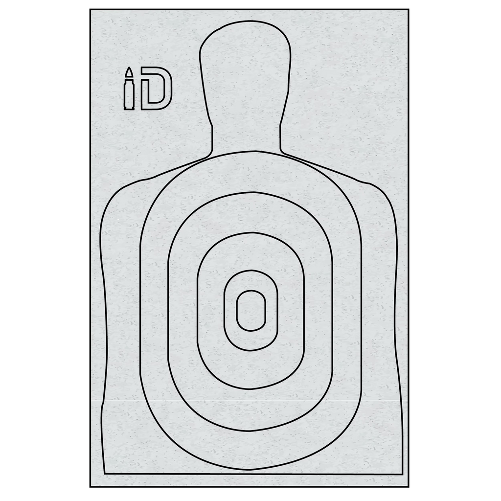 B27 Self Healing Silhouette Target