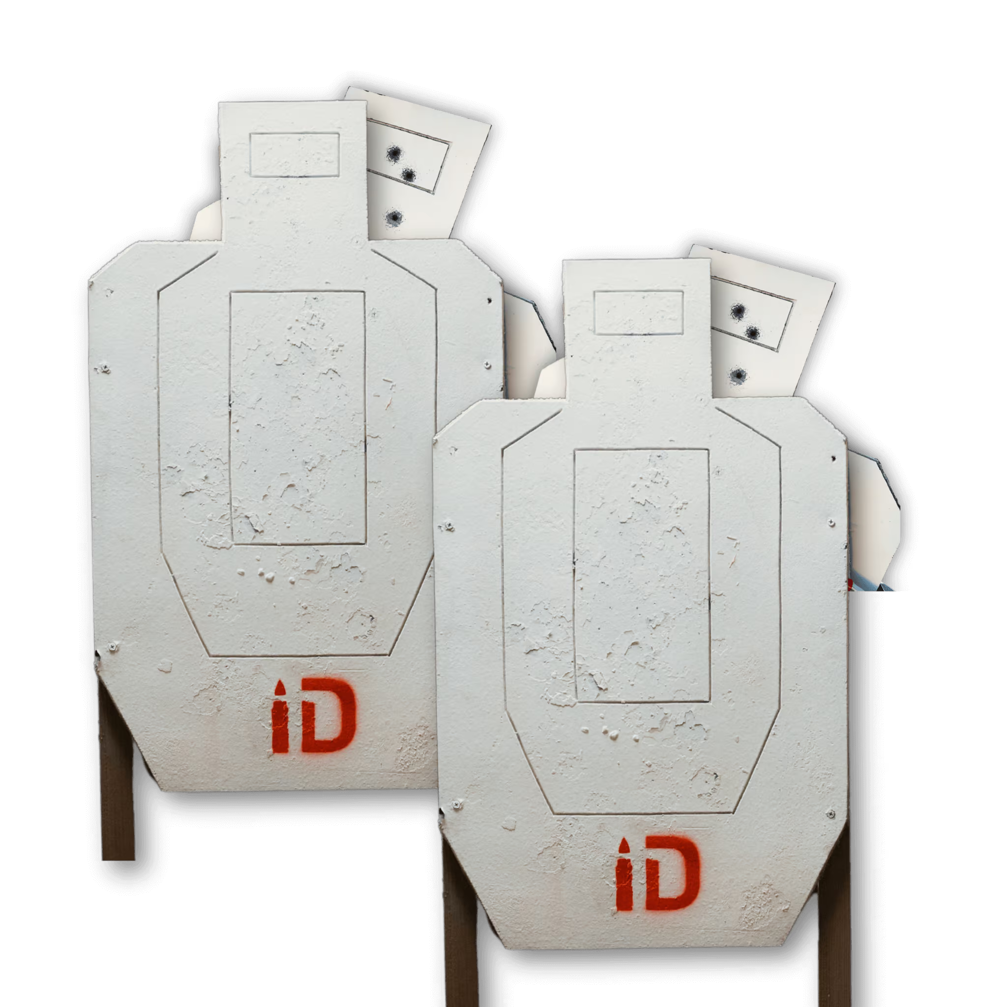 Tactical rubber shooting targets