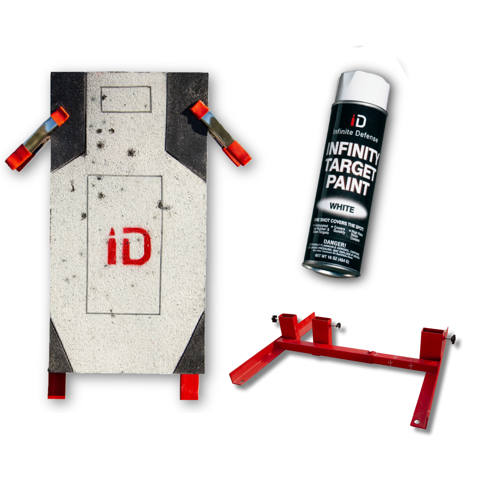 C Zone Target Stand & Paint Bundle