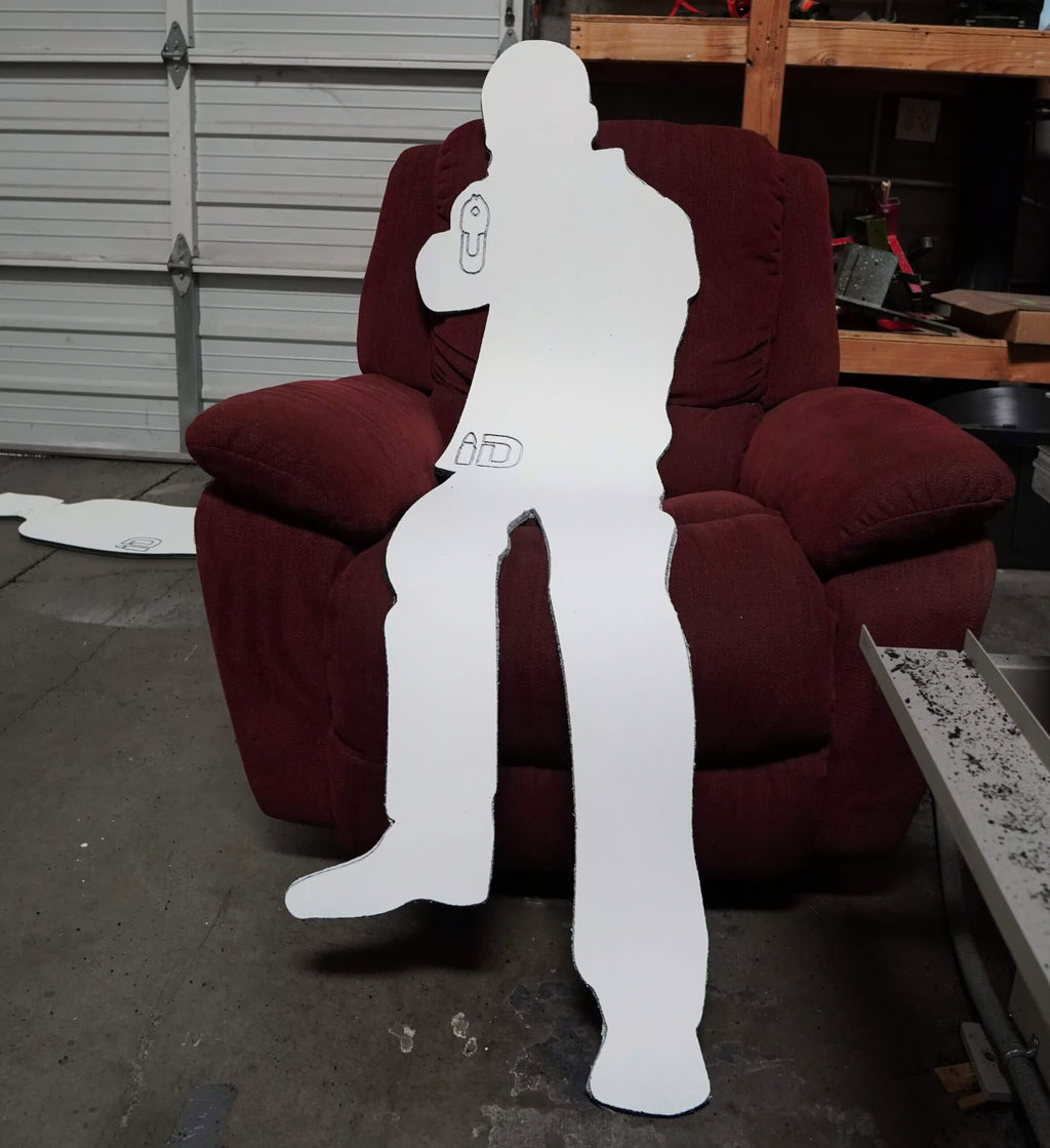 6 Foot Infinity Target Silhouette