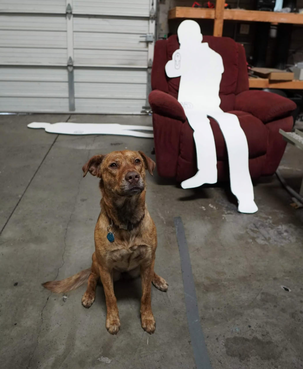 6 Foot Infinity Target Silhouette