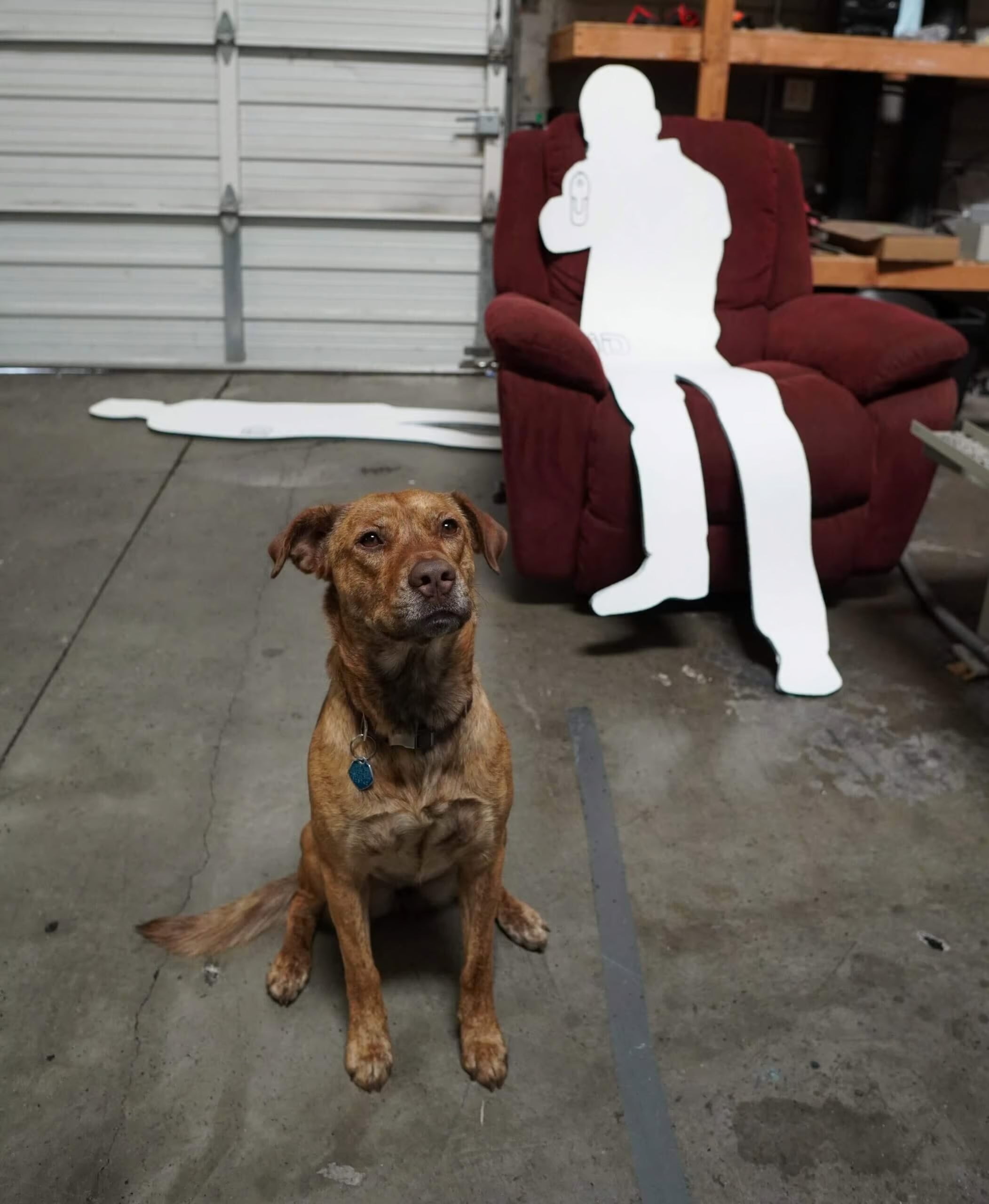 6 Foot Infinity Target Silhouette