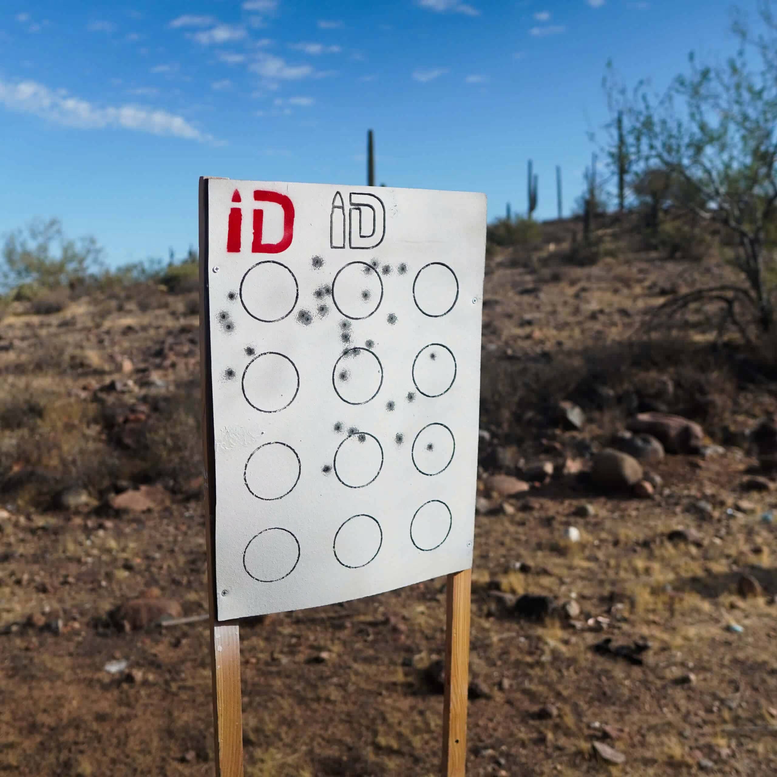 Circle Drill Infinity Target (With Stencil!)