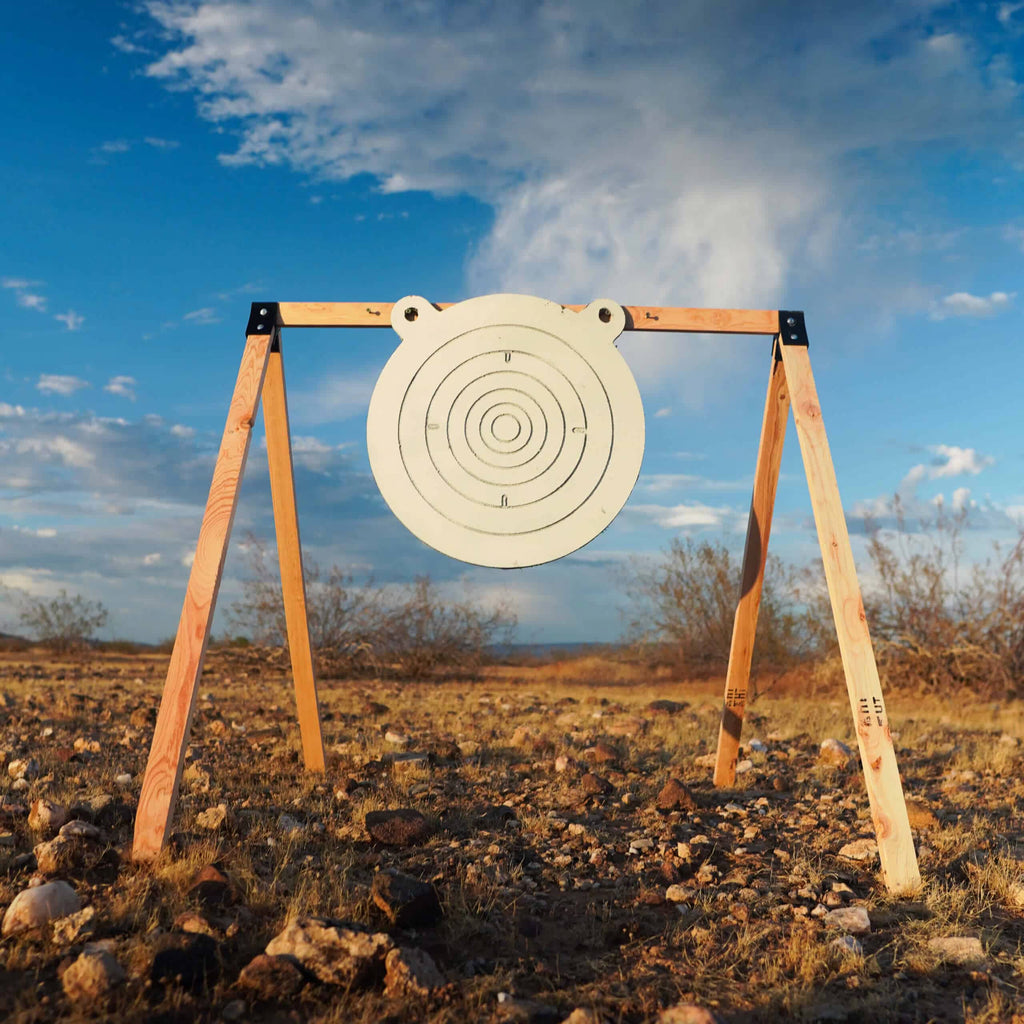 Shooting target bullseye easy setup transportable