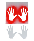 Hands Stencil