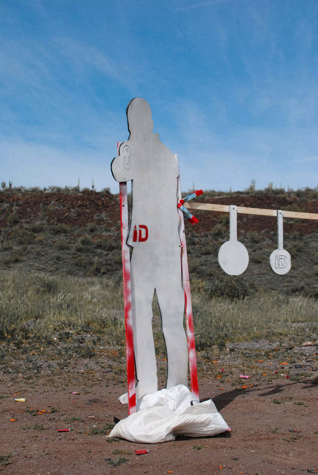 6 Foot Infinity Silhouette Self-Healing Target Weatherproof