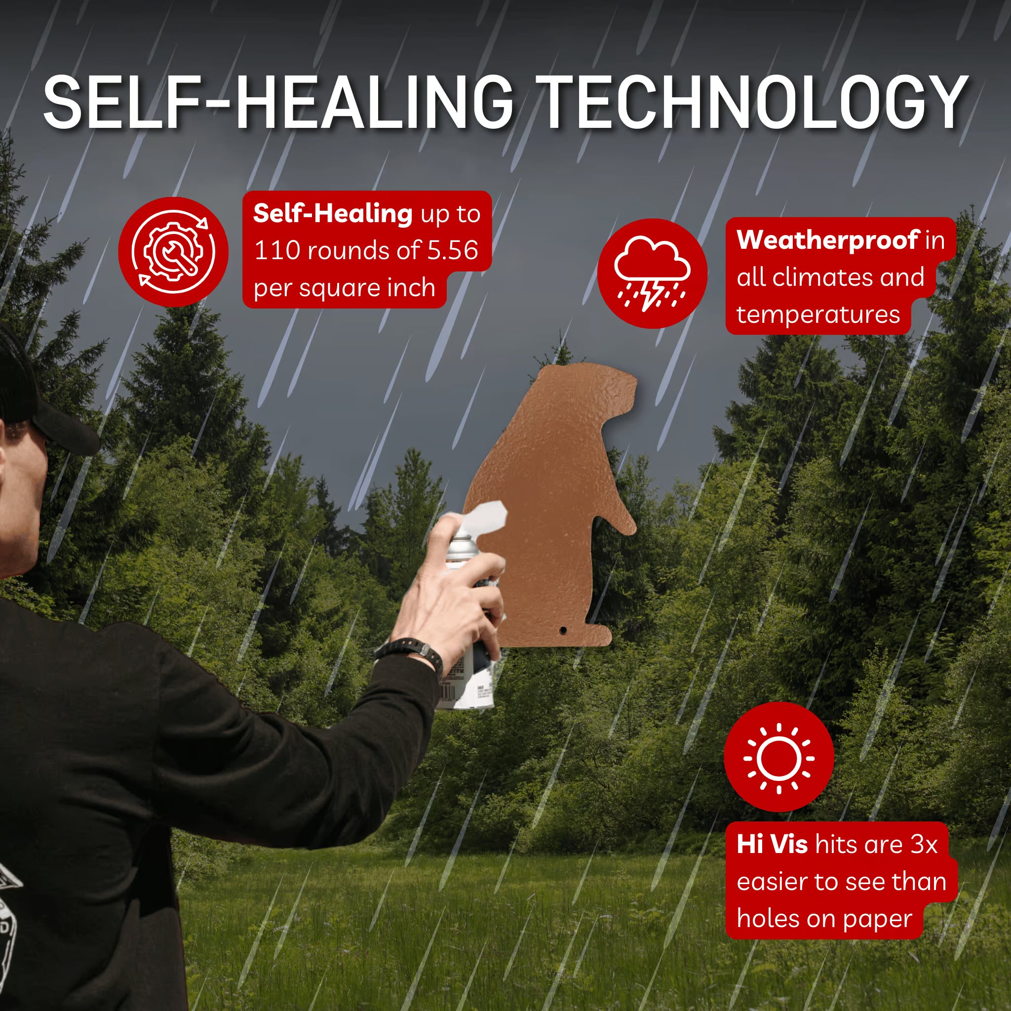 Groundhog Plinker Infinity Target