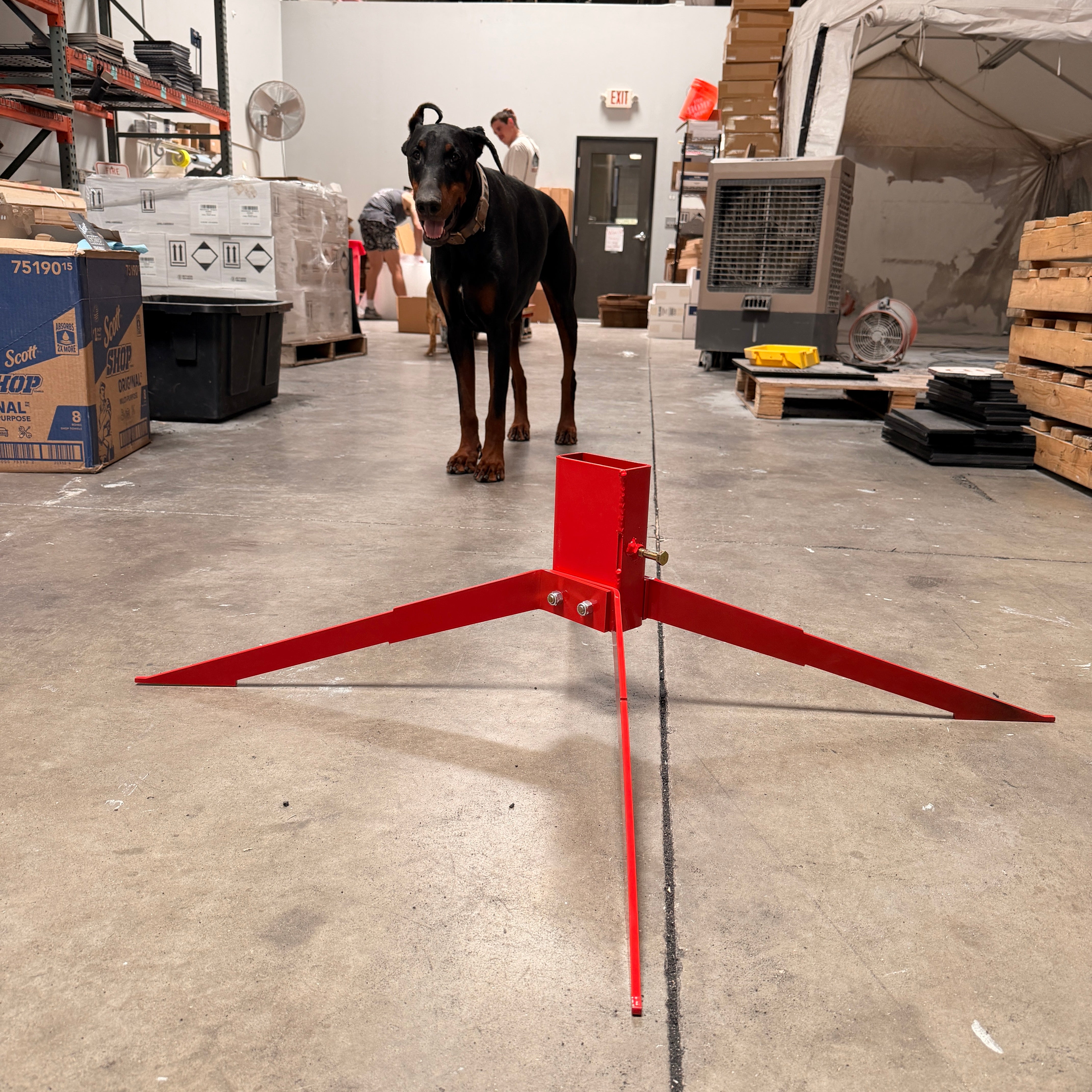 2x4 Steel Target Stand