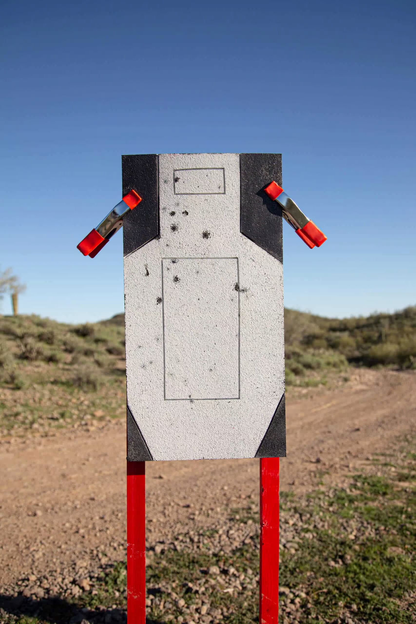 C-zone rubber target. infinity targets