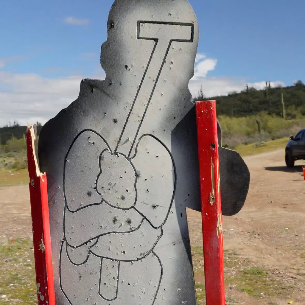 6 Foot Infinity Target Silhouette