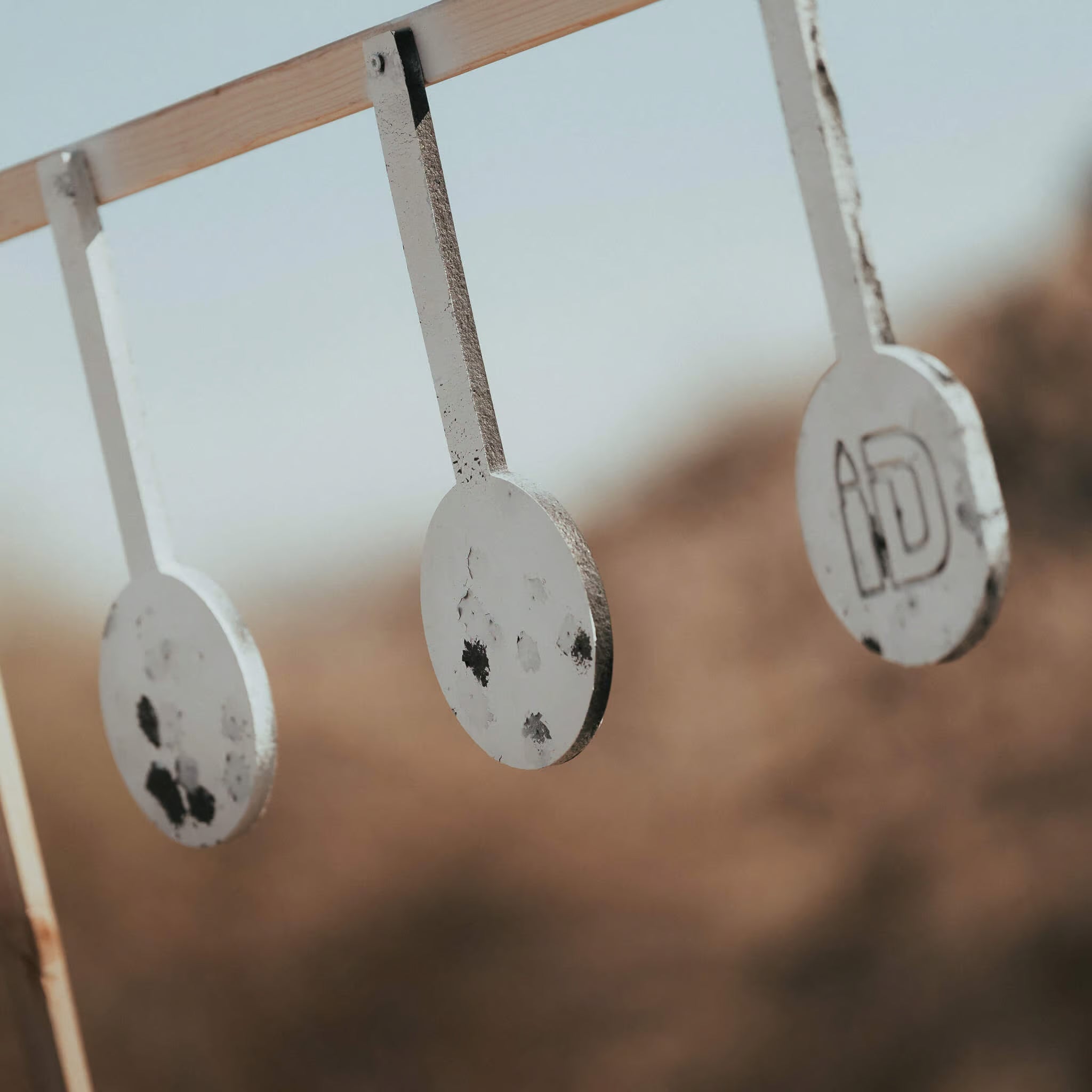 Rubber Gong Target Hangers