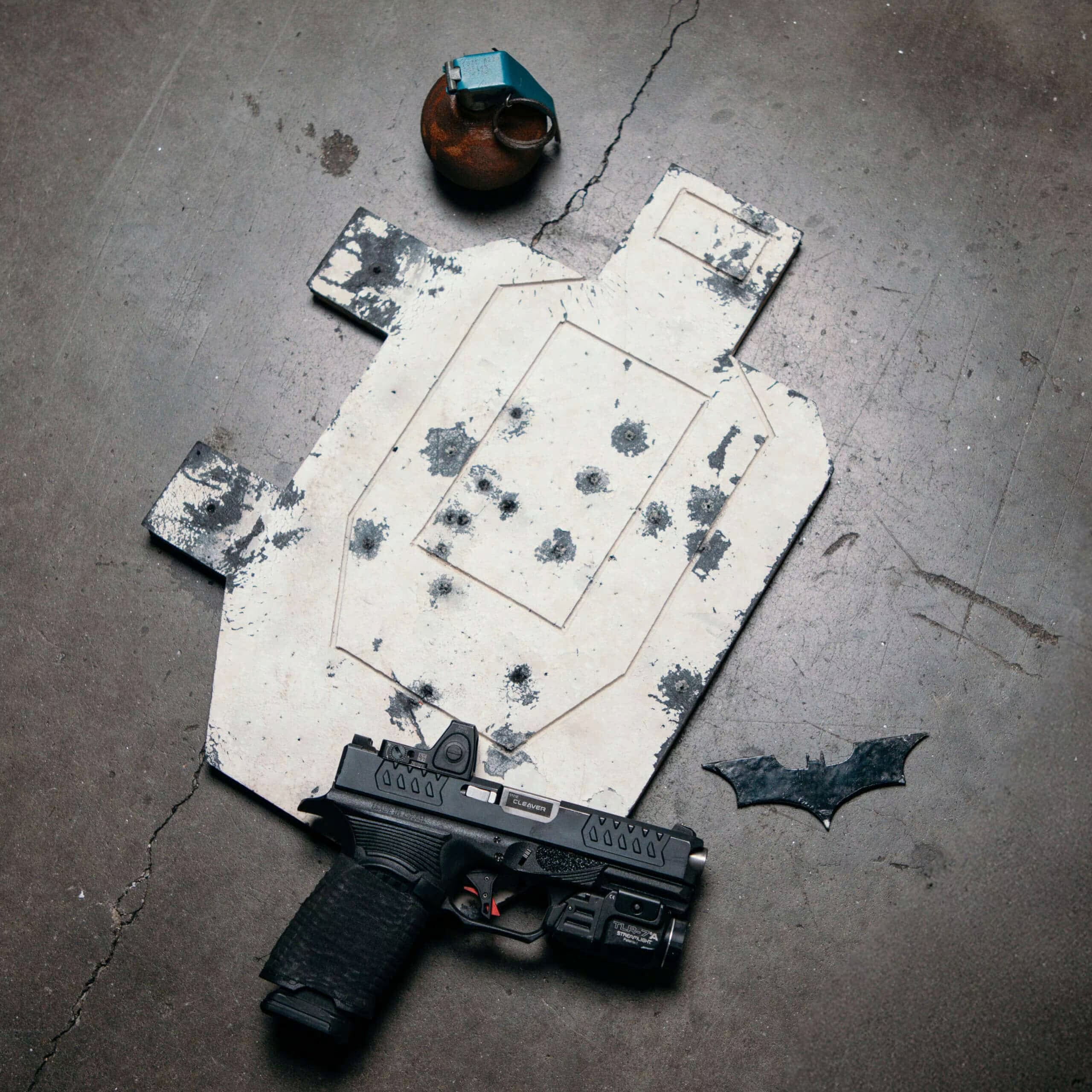 Half Size Infinity Target