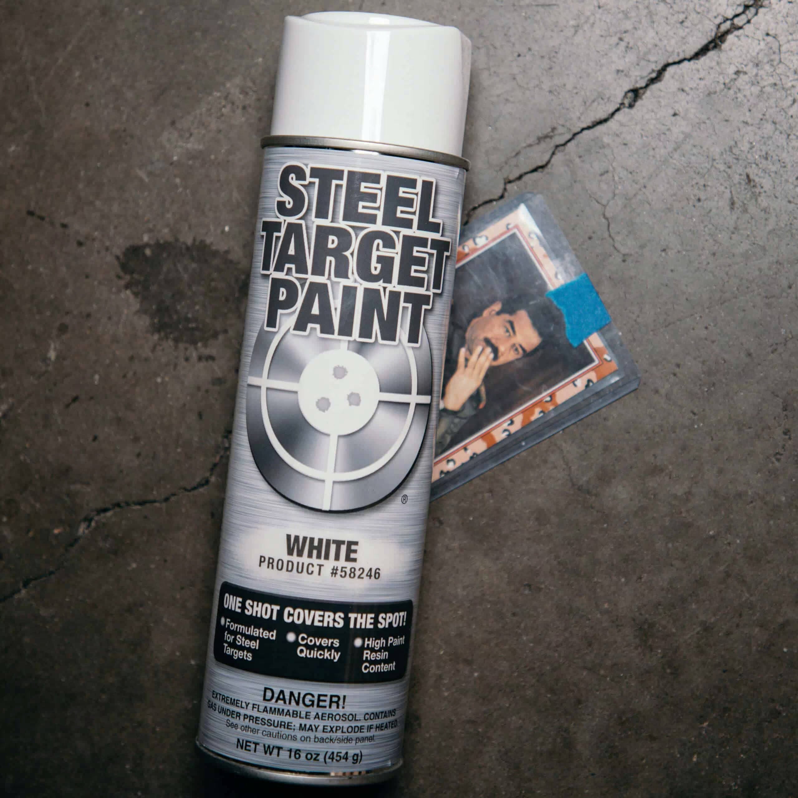 High-Visibility Steel Target Paint