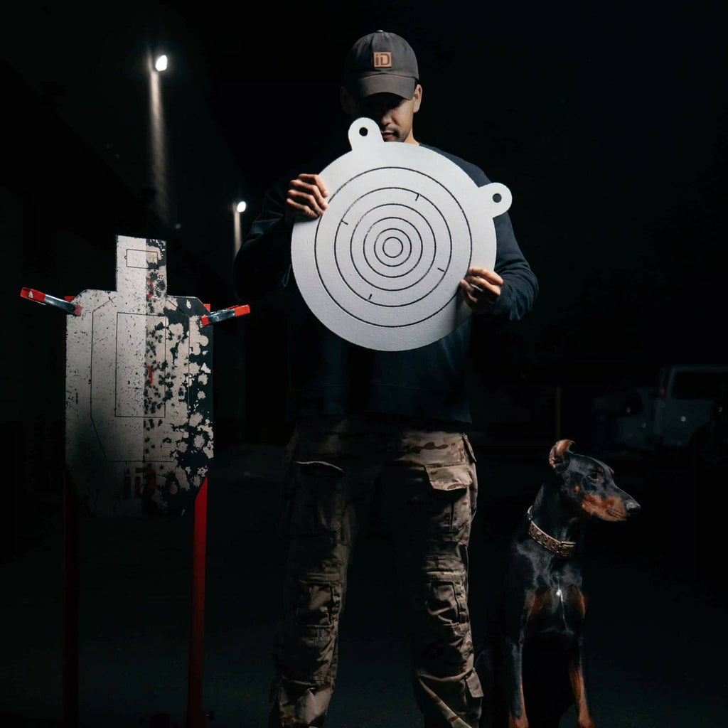 Infinity Bullseye Silhouette Target