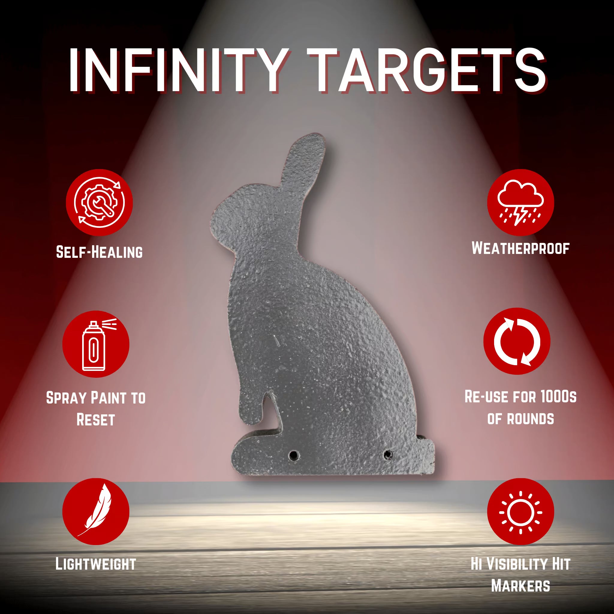 Rabbit Plinker Infinity Target