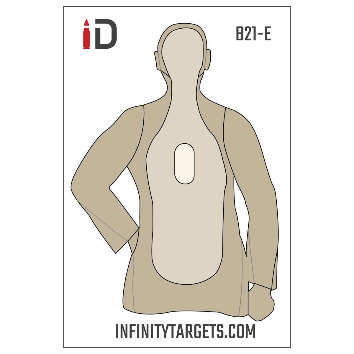 B21-E Paper Target: Accuracy for Every Shot – Infinity Targets