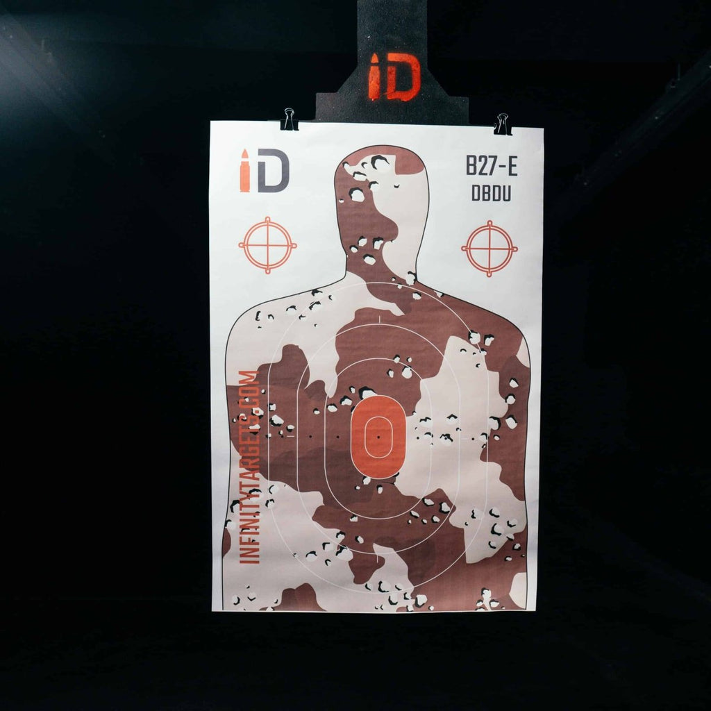 B27 E Choco Chip Qualification Target (36"x24") - Infinity Targets