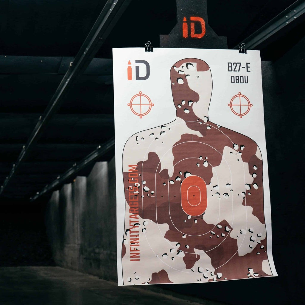 B27 E Choco Chip Qualification Target (36"x24") - Infinity Targets