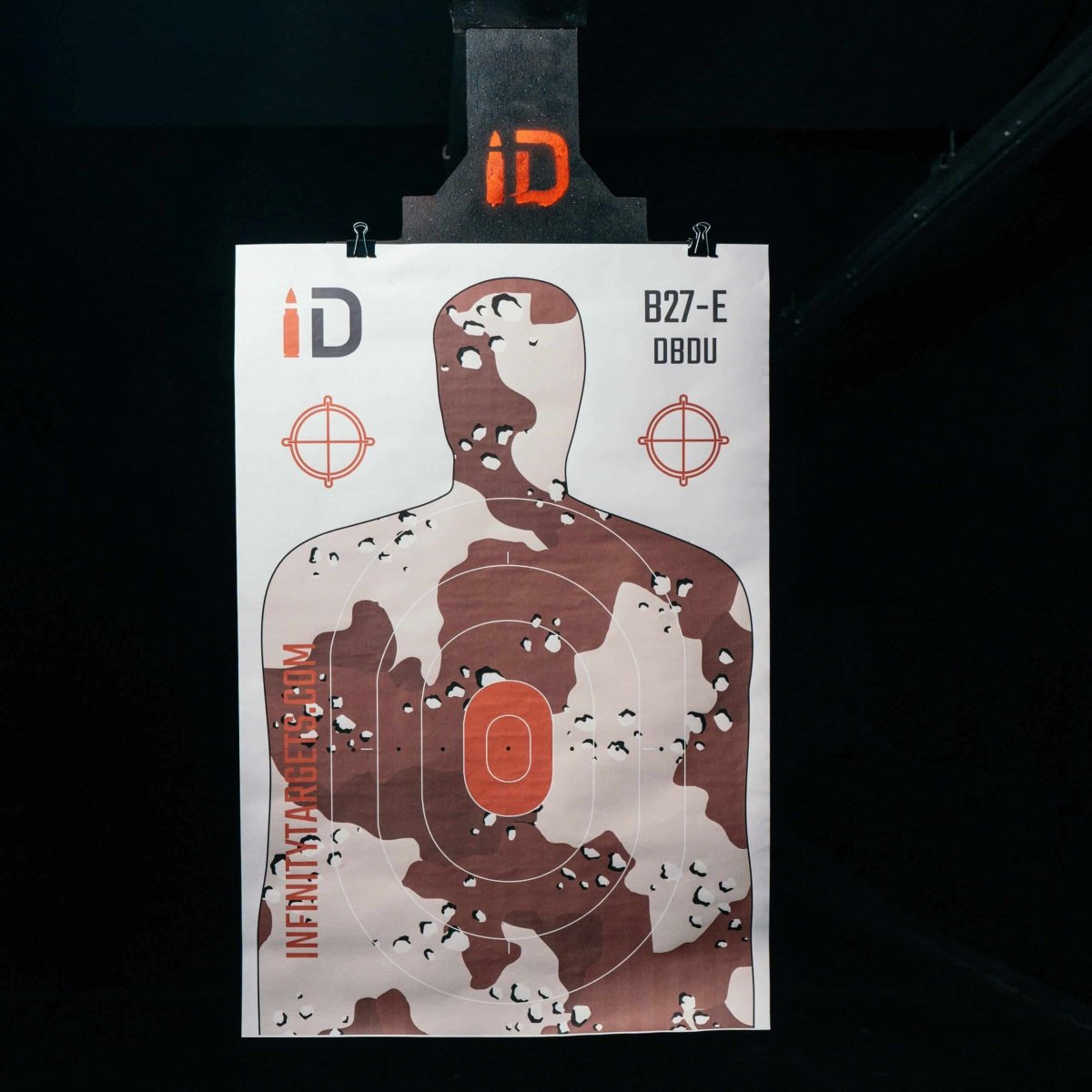 B27 E Choco Chip Qualification Target (36"x24") - Infinity Targets