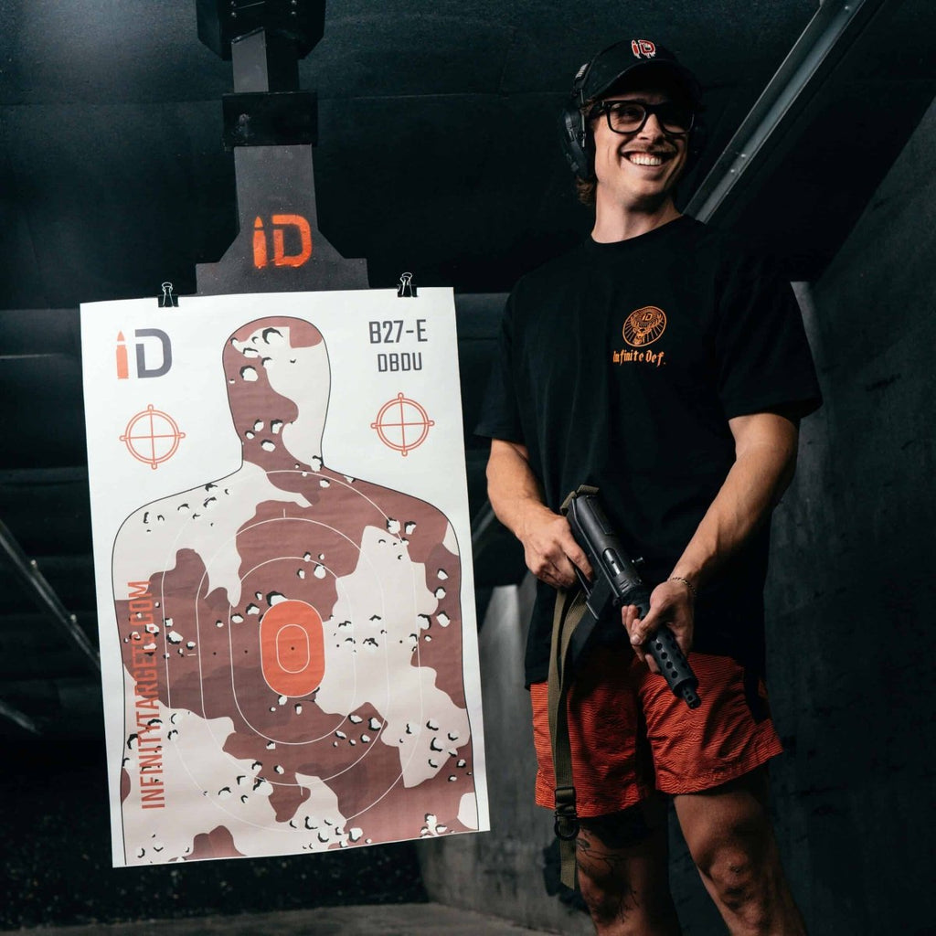 B27 E Choco Chip Qualification Target (36"x24") - Infinity Targets