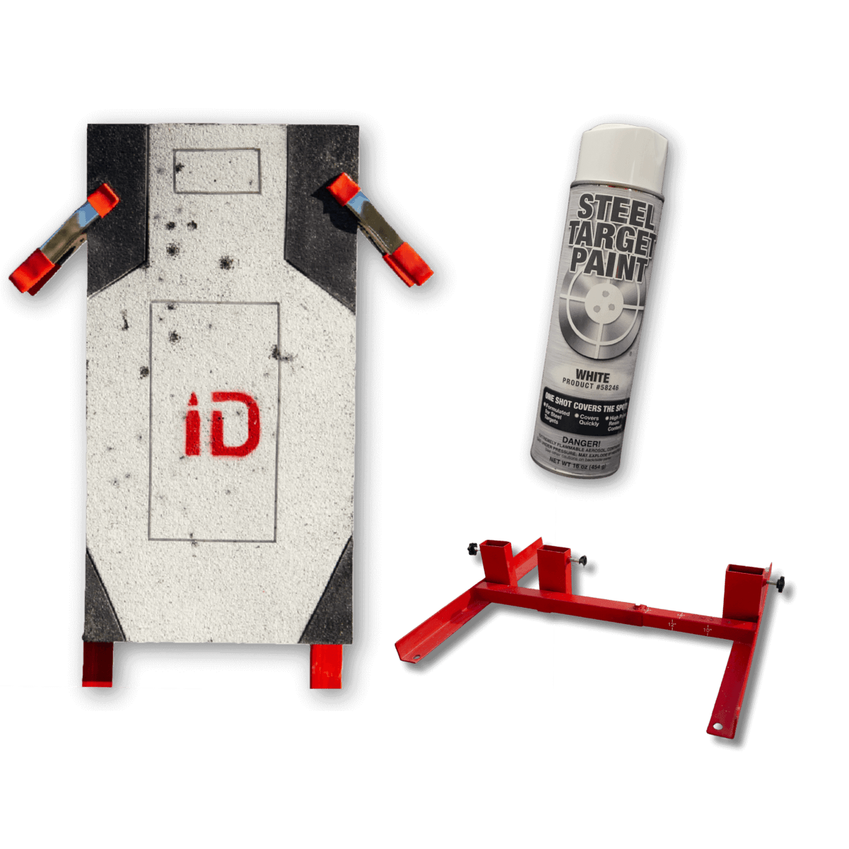 C - Zone Target Stand, & Paint Bundle - Infinity Targets