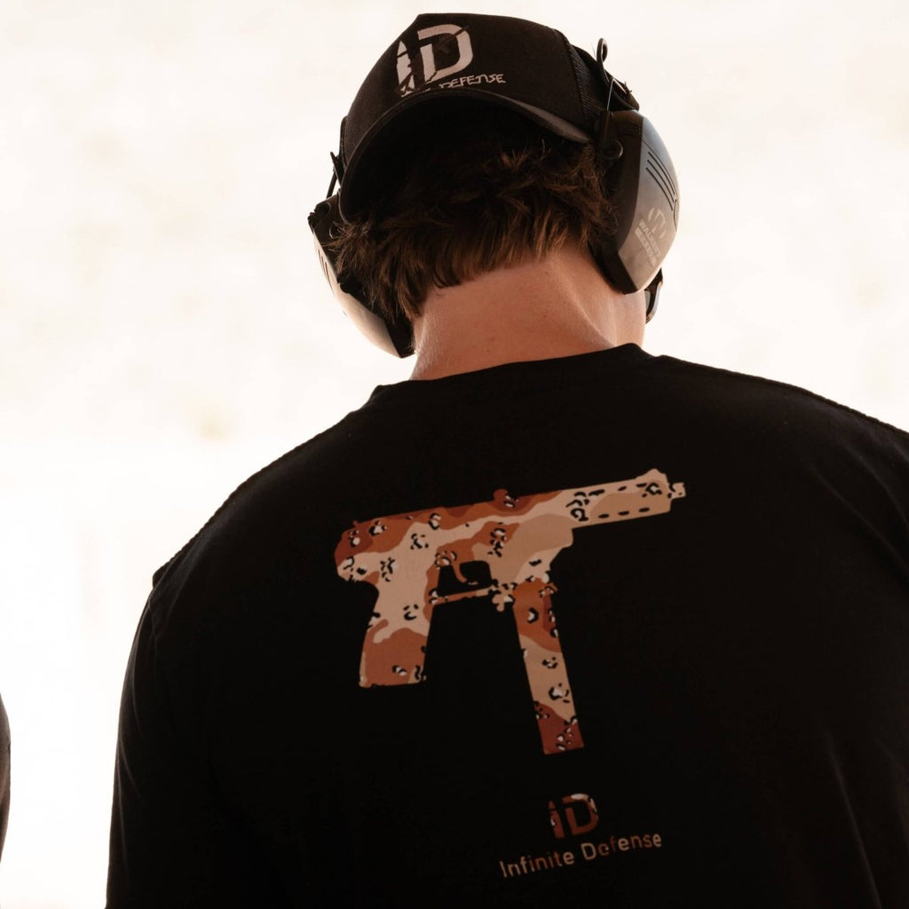Choco Chip Tec - 9 Tee - Infinity Targets