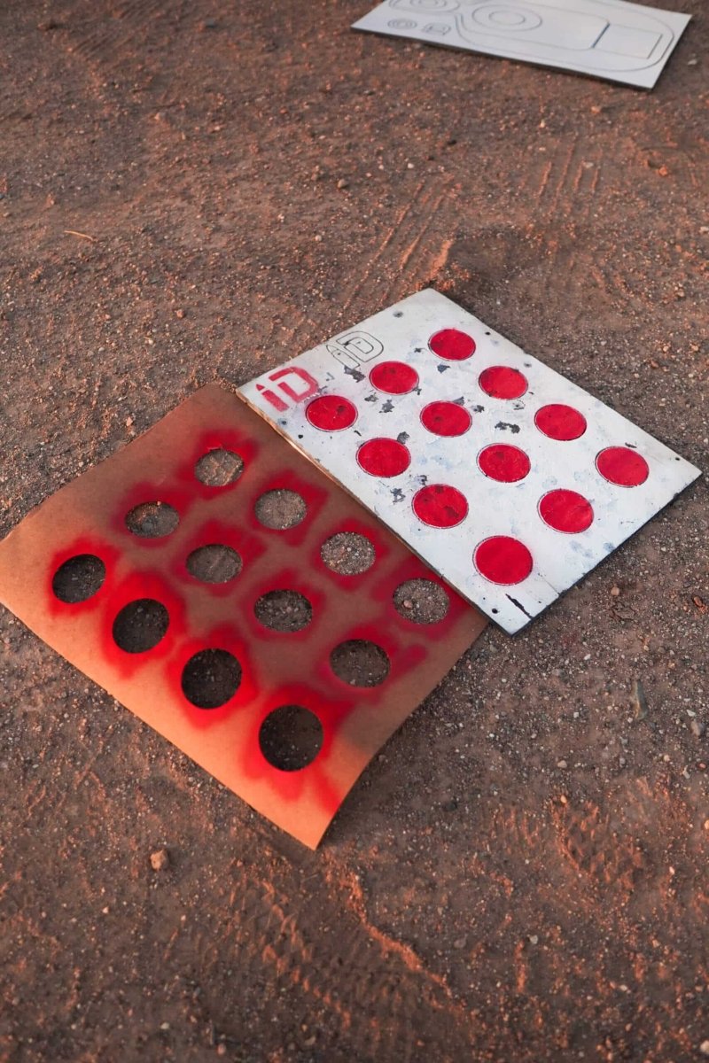 Circle Drill Stencil - Infinity Targets