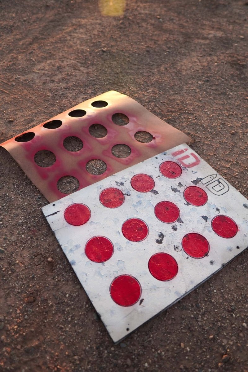 Circle Drill Stencil - Infinity Targets