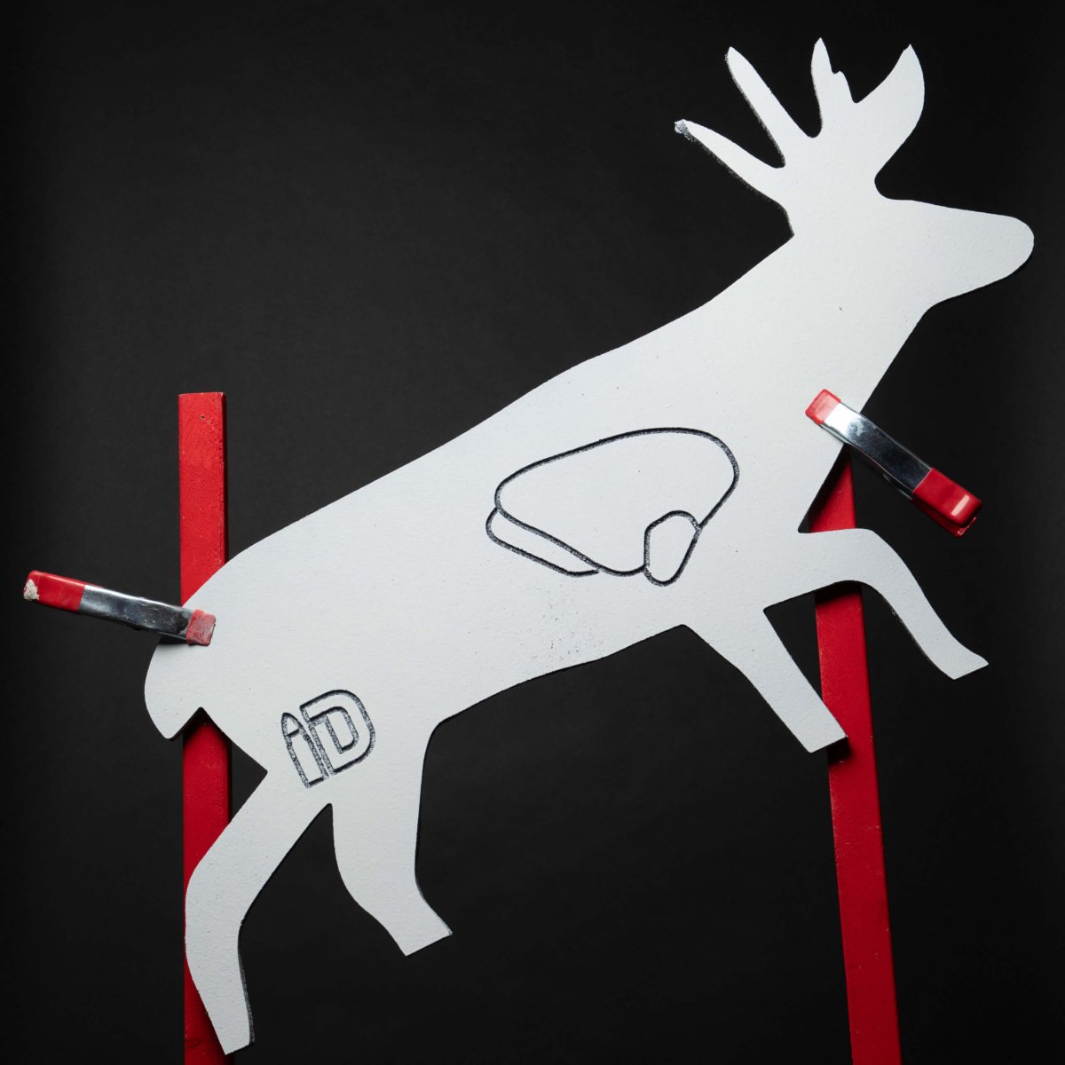 Deer Silhouette Reusable Target - Infinity Targets