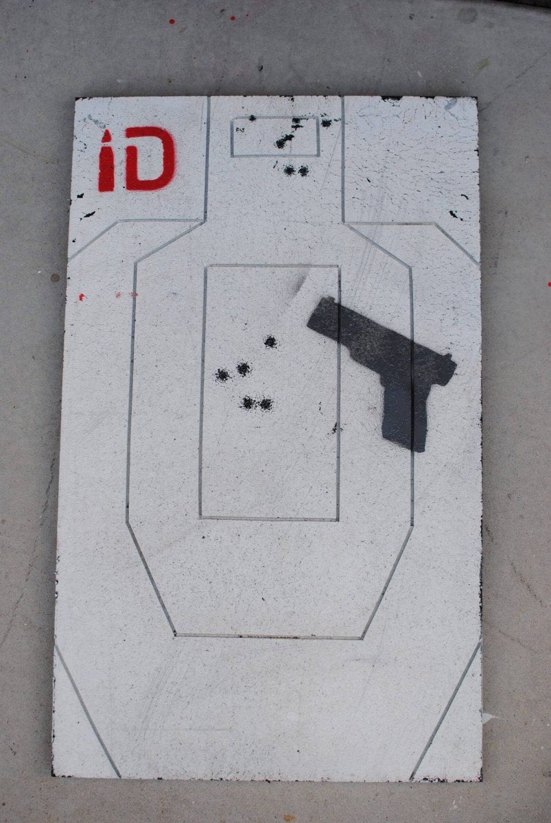 Handgun/Threat Stencil - Infinity Targets