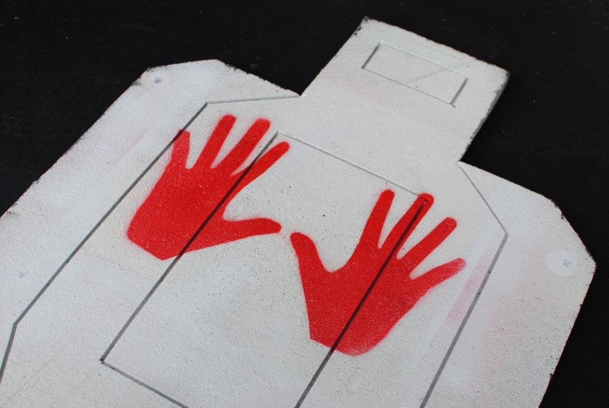 Hands Stencil - Infinity Targets