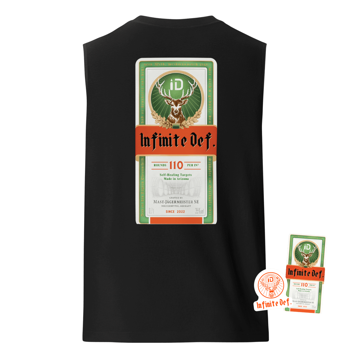 Jägermeister x Infinity Target Muscle Tank - Infinity Targets