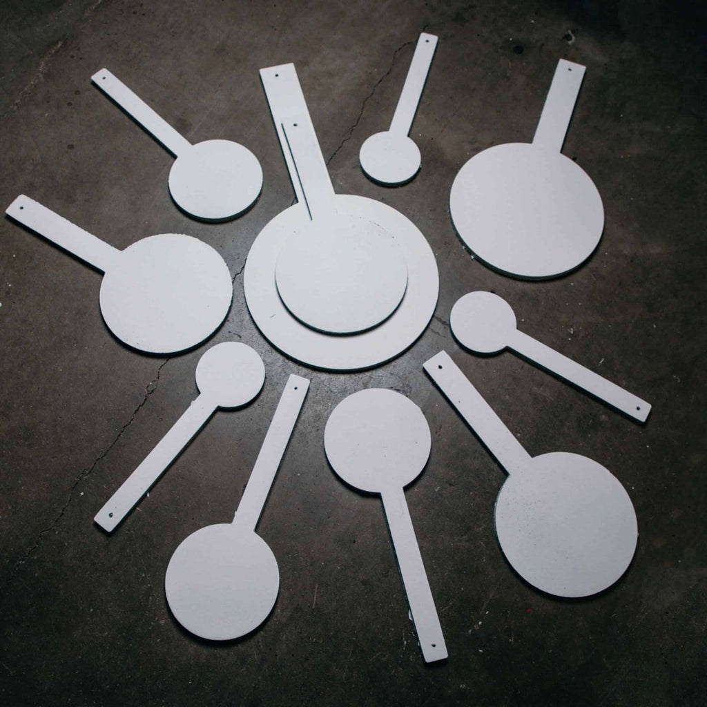 Rubber Gong Target Hangers - Infinity Targets