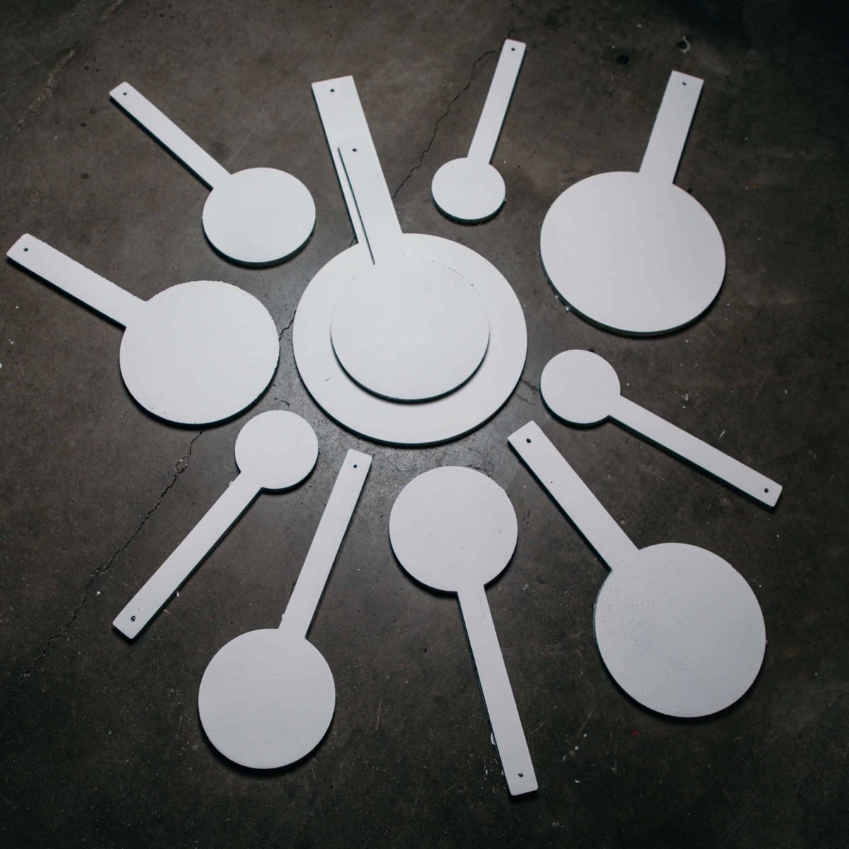 Rubber Gong Target Hangers - Infinity Targets