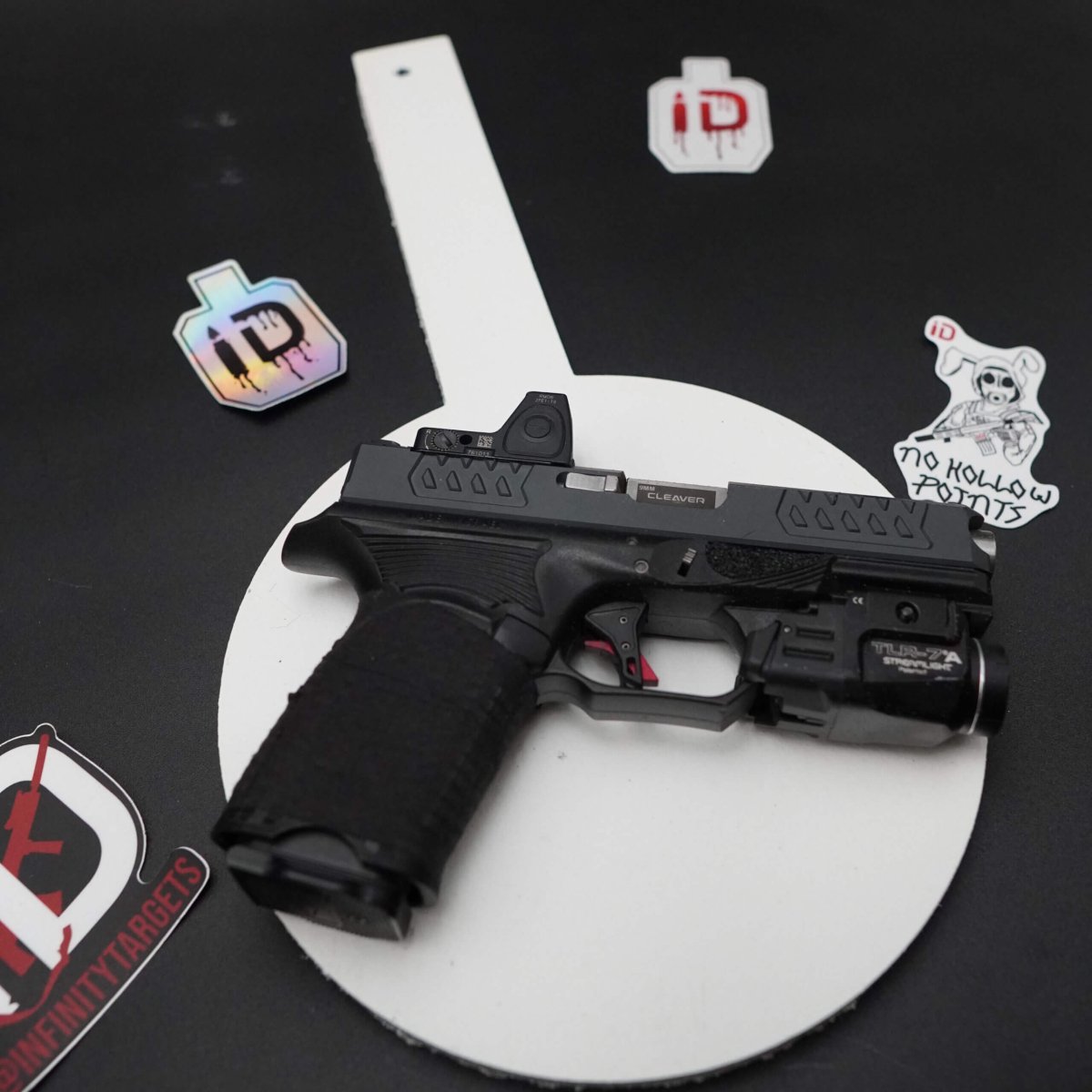 Rubber Gong Target Hangers - Infinity Targets