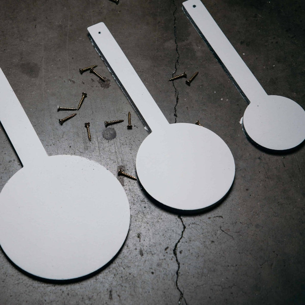 Rubber Gong Target Hangers - Infinity Targets