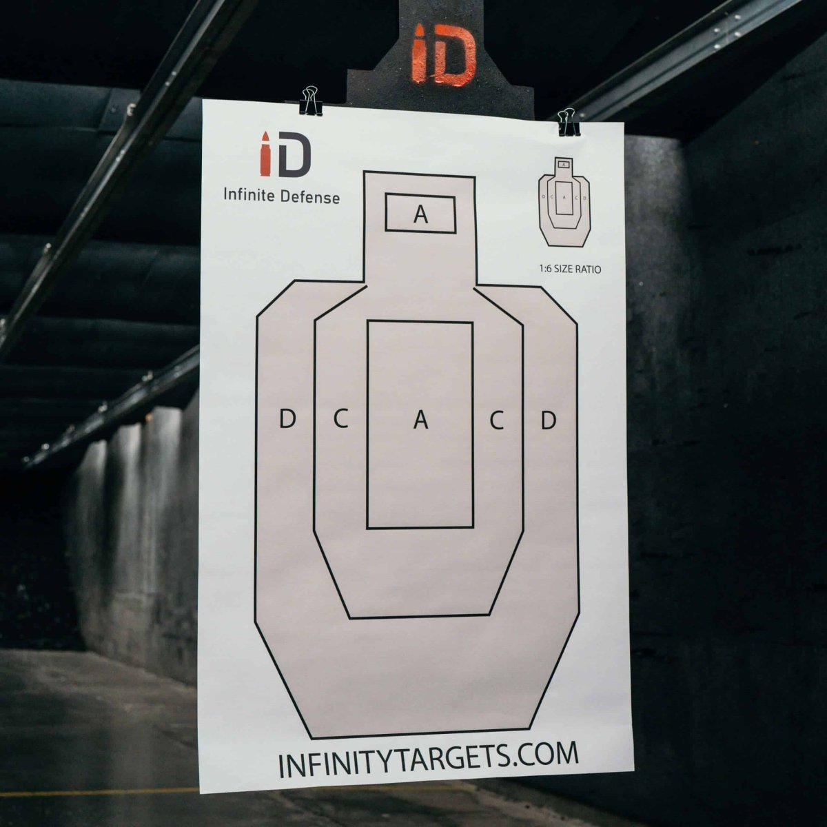 USPSA Paper Targets (36"x24") - Infinity Targets