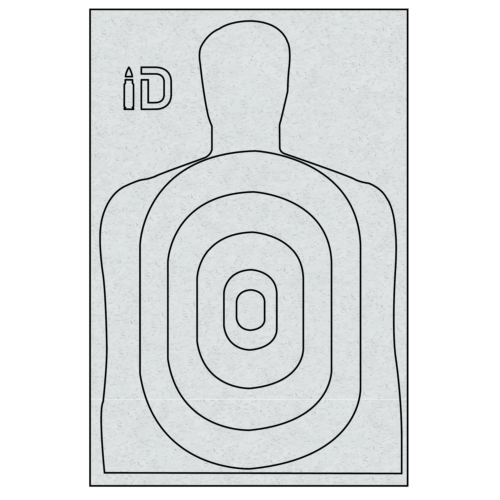 B27 Self Healing Silhouette Target