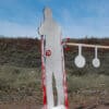 6 Foot Infinity Silhouette Self-Healing Target Weatherproof