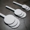 Self-Healing Target gong bundle pictures with all 3 gong sizes