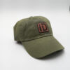 Leather ID Patch Dad Hat