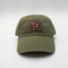 Leather ID Patch Dad Hat