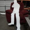 6 Foot Infinity Target Silhouette